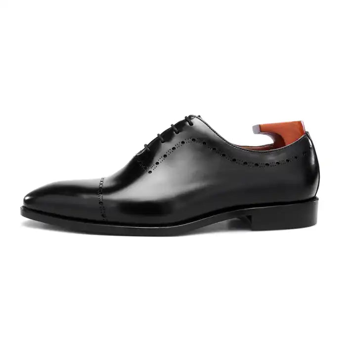 Zapatos Derby Bullock de Cuero: Estilo Británico y Artesanía Exquisita
