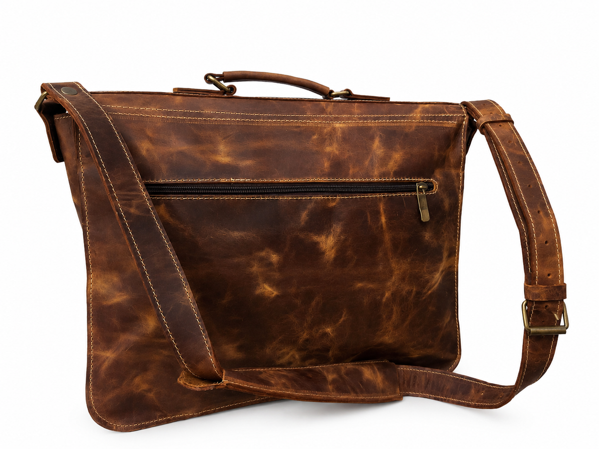 Maletín Heritage de Piel – Diseño Artesanal, Estilo Vintage y Elegancia Atemporal