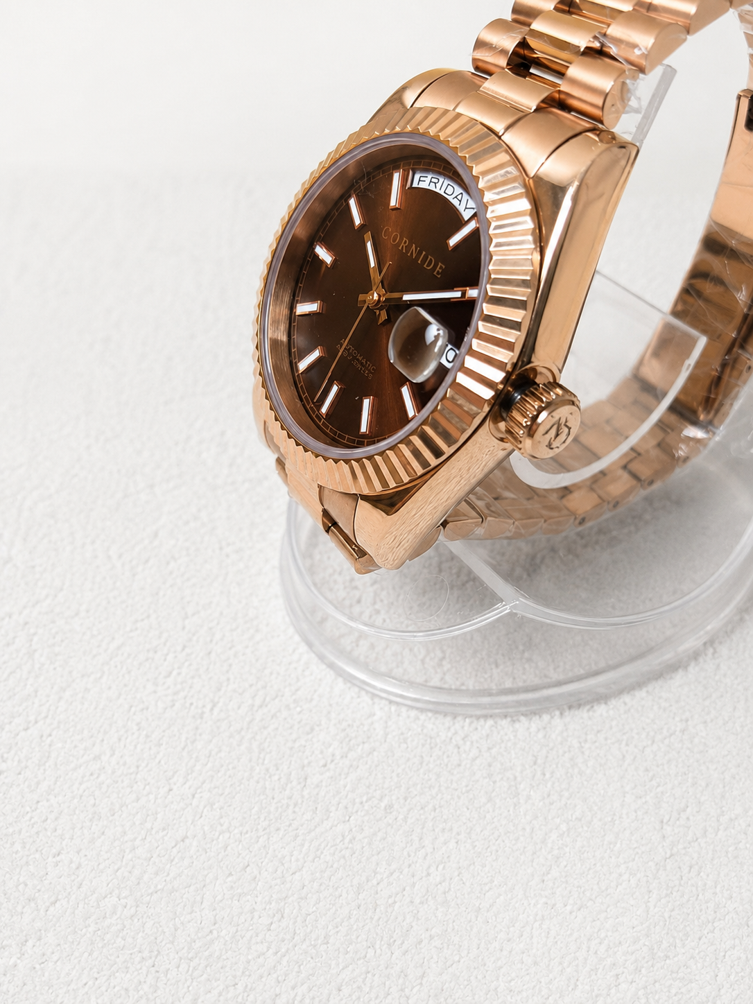 Reloj Automático Madrid – Elegancia Dorada y Precisión Japonesa