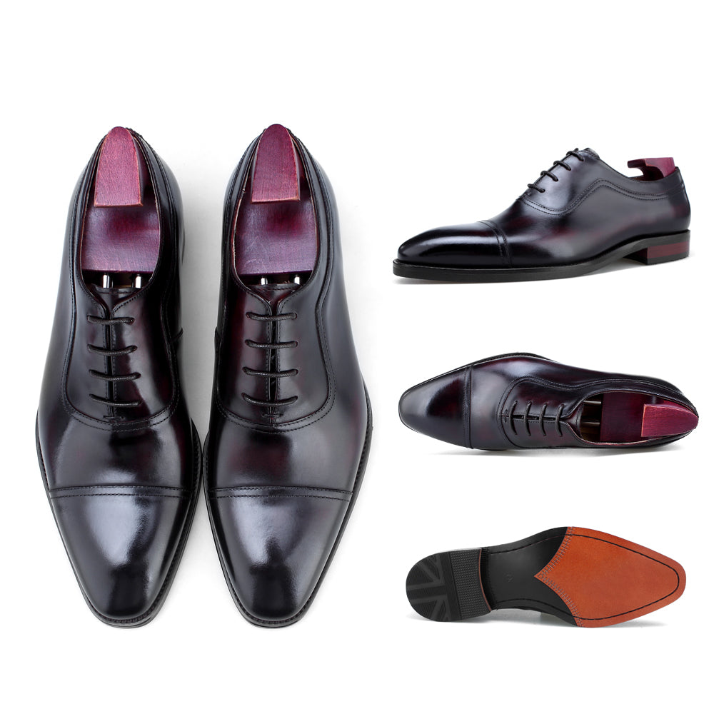 Zapatos Derby Elegance CornideModa: Refinamiento Artesanal en Cuero Auténtico